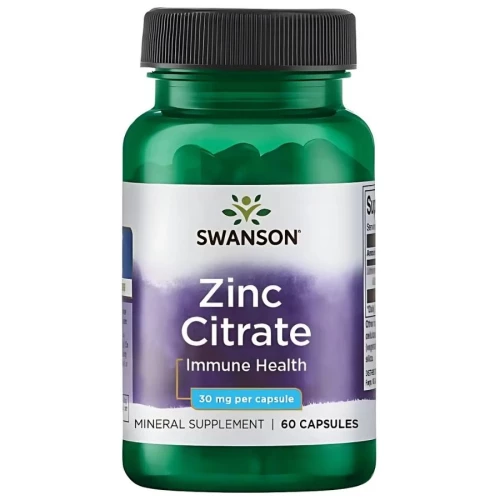 Swanson - Zinc (Citrate) - 60 kapsułek Swanson - Zinc (Citrate) - 60 kapsułek